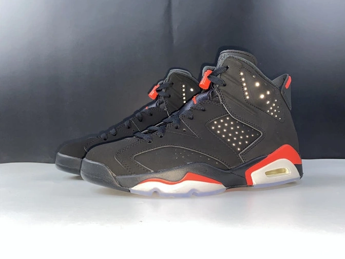 384664- Infrared EyeCatching Black Jordan6 4044 1014
